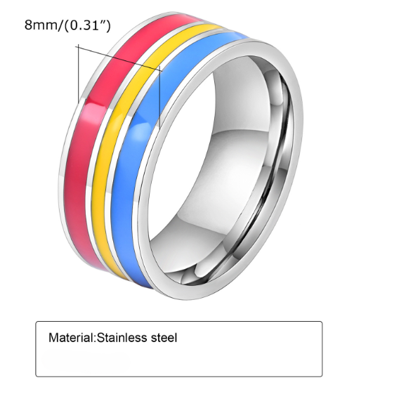 Anillo de bunting de acero de titanio al por mayor